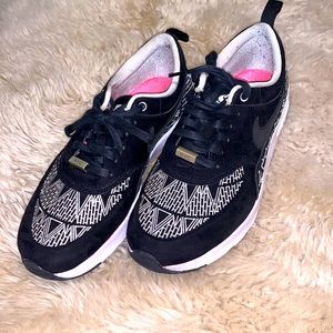 Nike Black and White Athletic Shoes